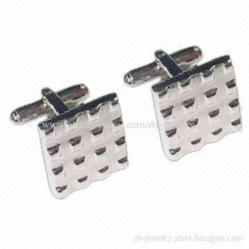 316l stainless steel cufflink, OEM and ODM orders are welcome